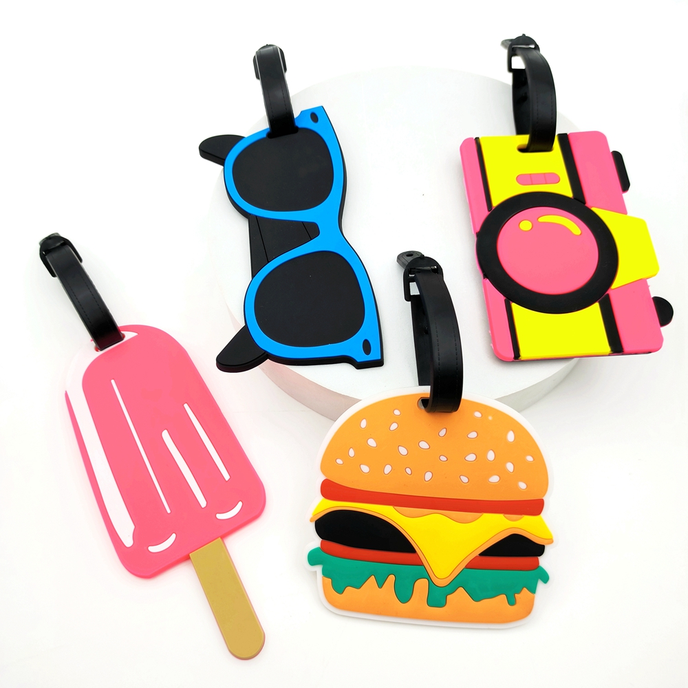 Travel Accessories International - 1 Stück Gepäckanhänger für Hamburger Eiscreme,