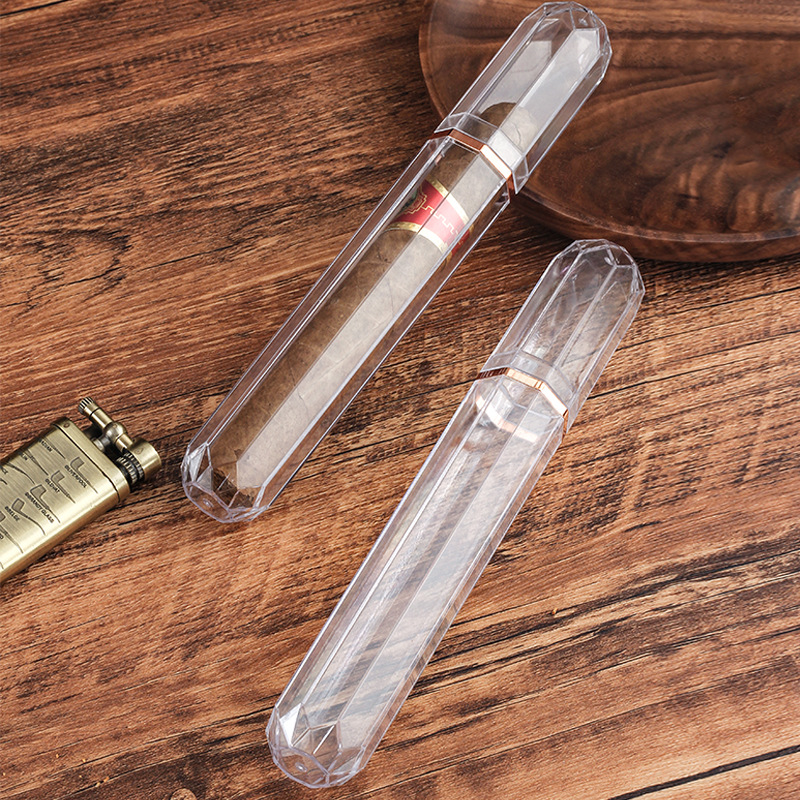 Travel Accessories Case - Acryl Reise Zigarrenröhre Mode Humidor Halter