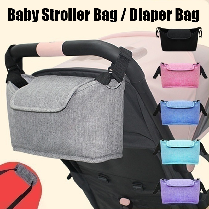 Travel Accessories For Baby - Baby Kinderwagen Hängen Taschen Mama Windel