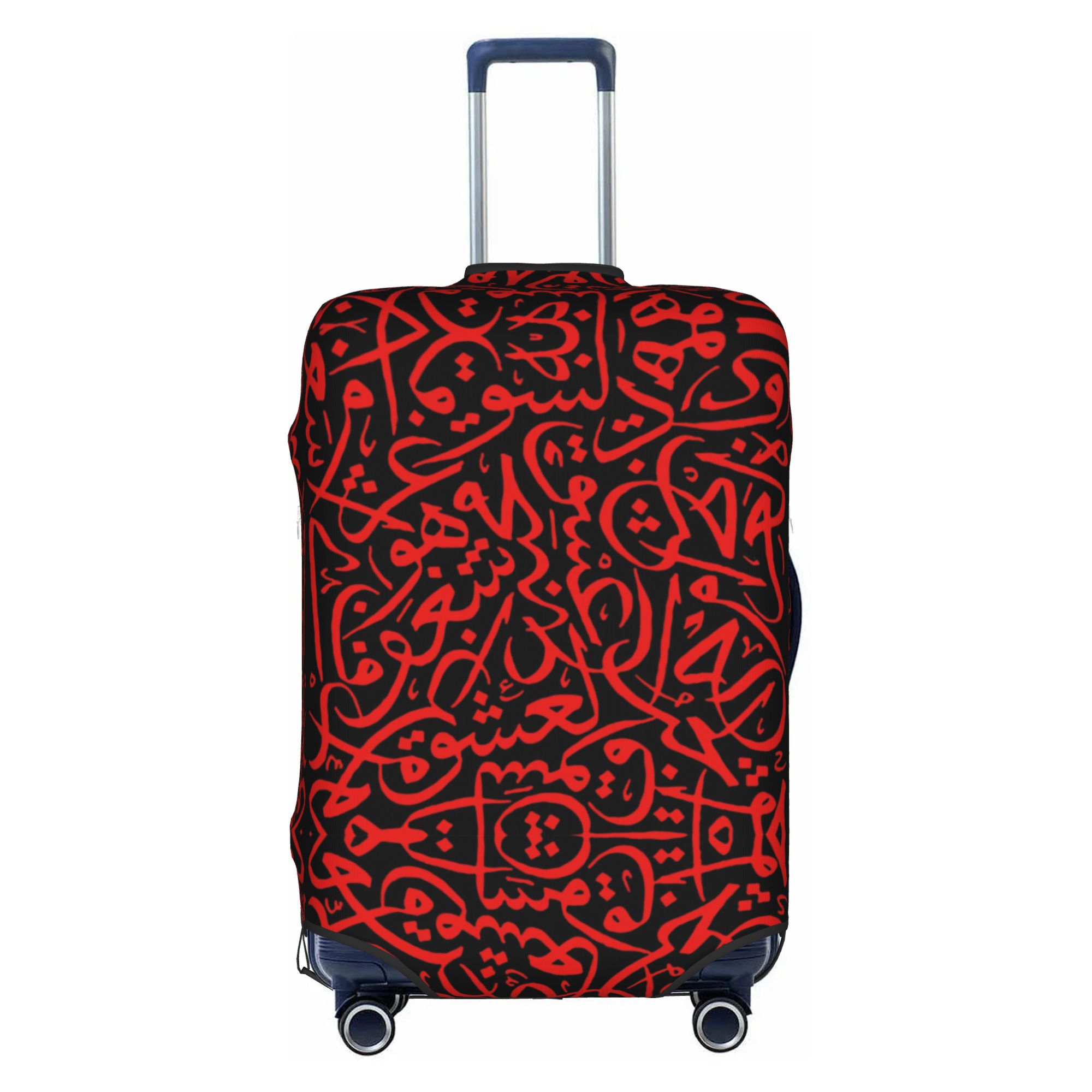 Travel Accessories Egypt - Kofferhülle mit arabischer Kalligraphie, Wortkunstwerk, niedliche