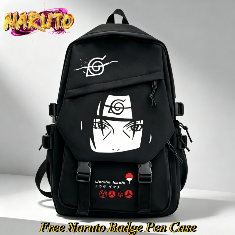 Travel Accessories Kit Bag - NARUTO Cartoon-Rucksack Zweidimensionale Schultasche für Schüler