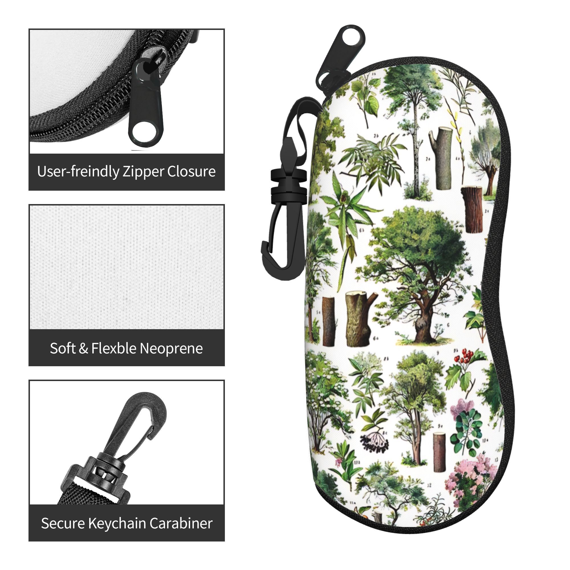 Flower Market Brillenetui, Uni – Travel Accessories Market Bewertung und Preis