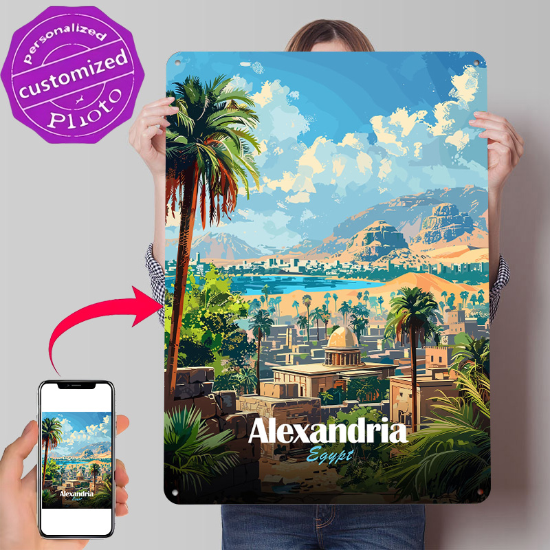 Alexandria Ägypten Reiseplakat – Travel Accessories Egypt Bewertung und Preis