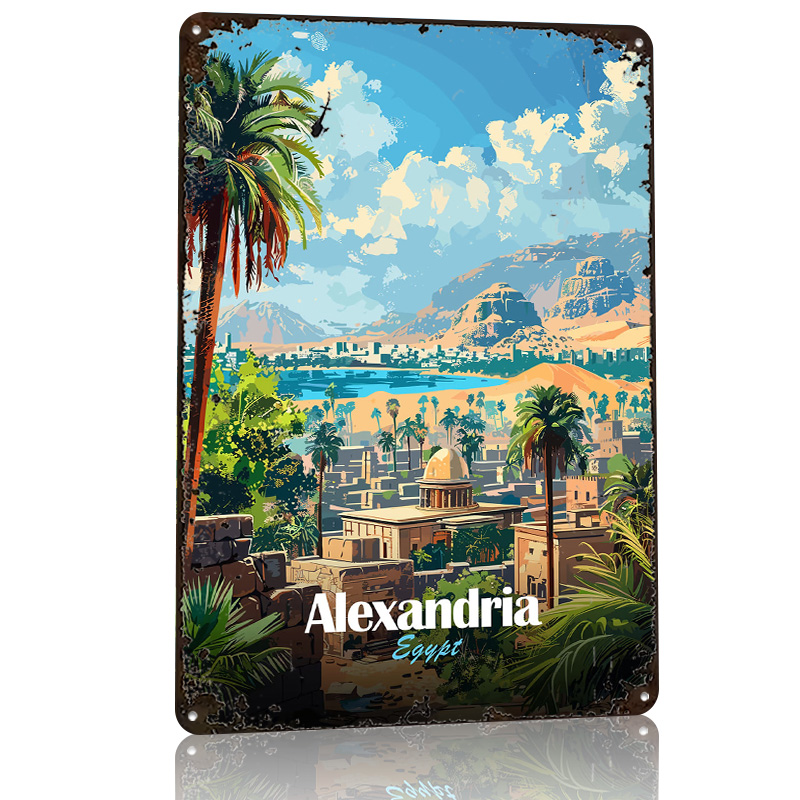 Alexandria Ägypten Reiseplakat – Travel Accessories Egypt Bewertung und Preis