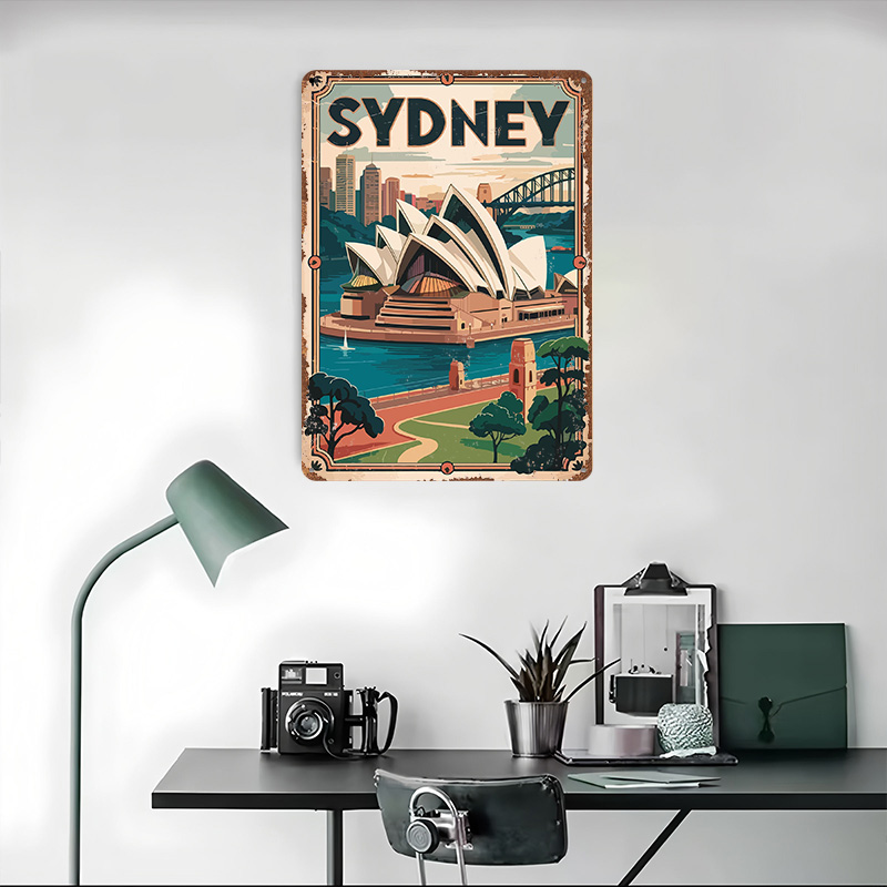 Sydney Reise 3D-Textur Gedruck – Travel Accessories Sydney Bewertung und Preis