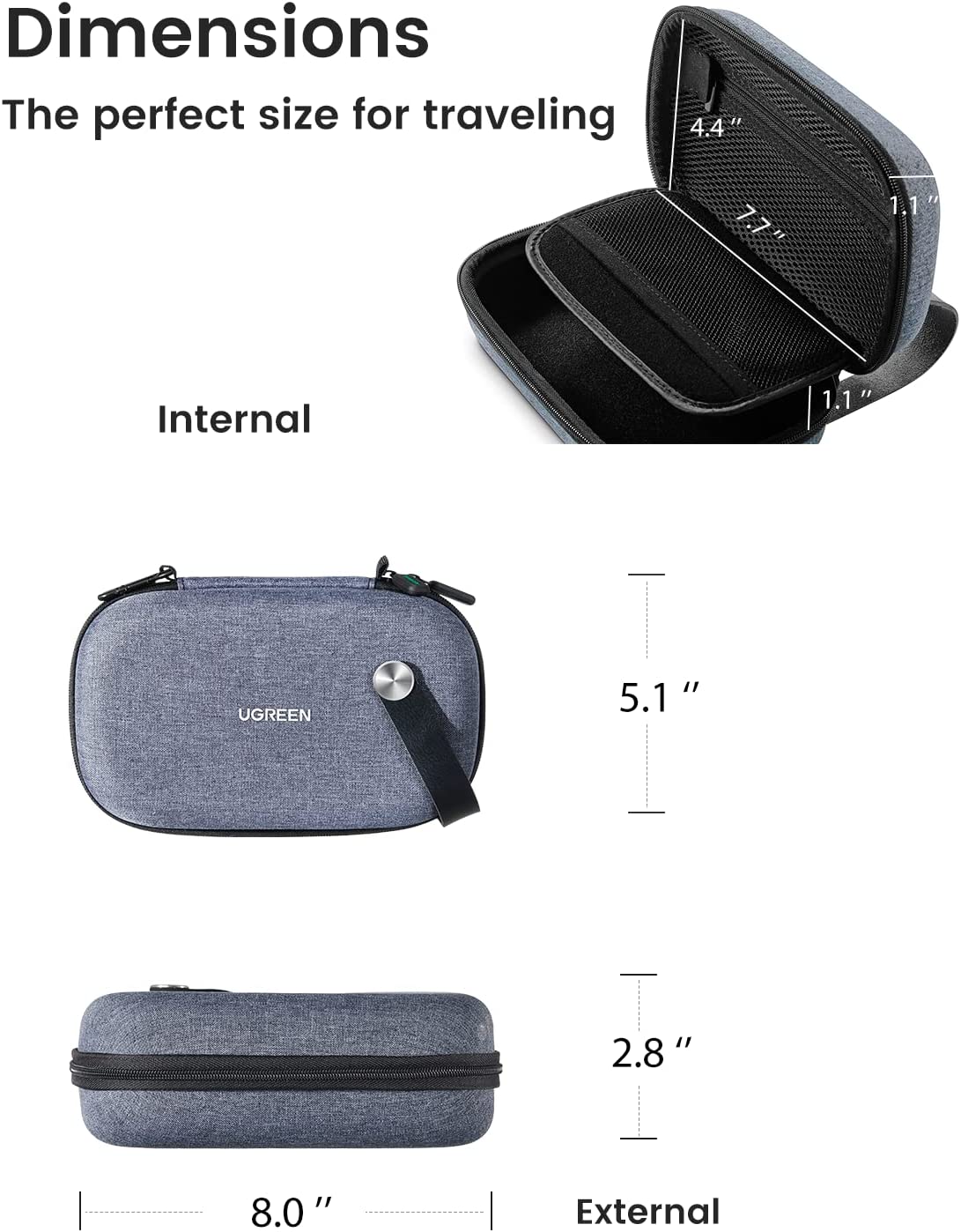 UGREEN Electronics Reise-Organ – Travel Accessories Case Bewertung und Preis