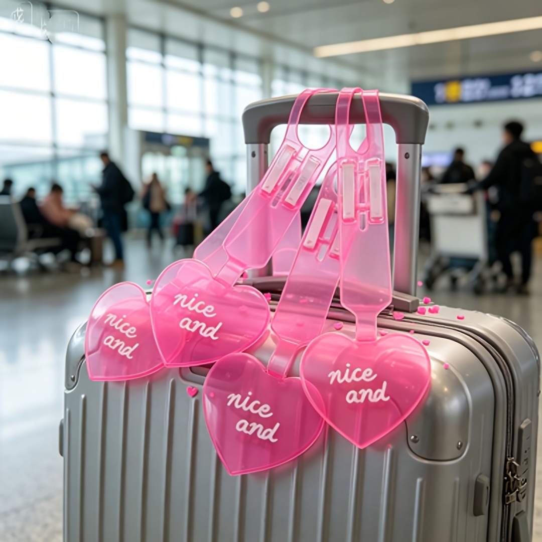 4 Stück fluoreszierende Herz-G – Travel Accessories International Bewertung und Preis
