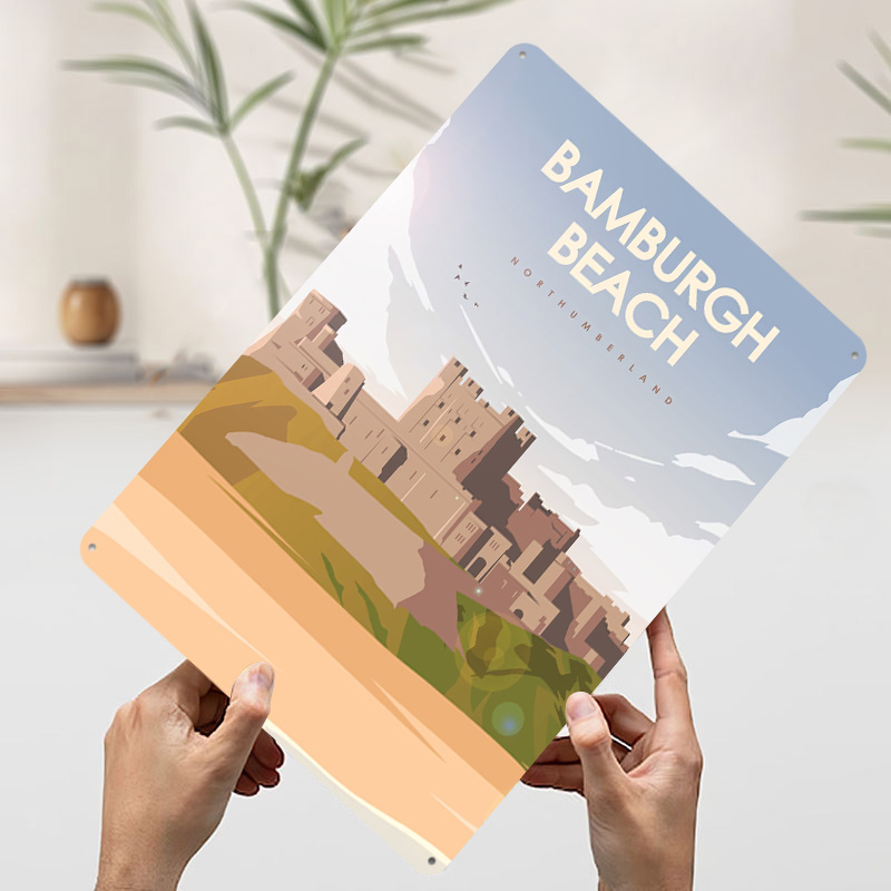 Bamburgh Beach Northumberland  – Travel Accessories For Europe Bewertung und Preis