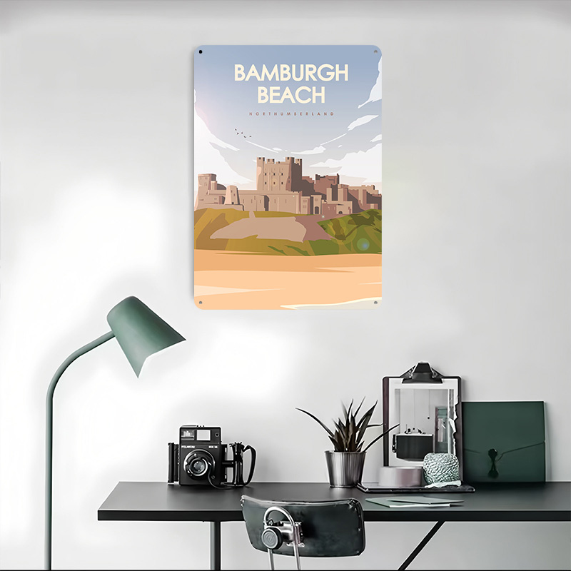 Bamburgh Beach Northumberland  – Travel Accessories For Europe Bewertung und Preis