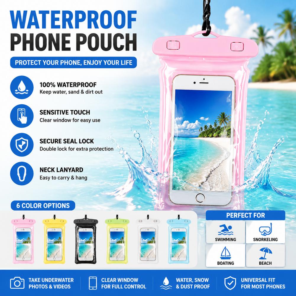 Transparente wasserdichte Hand – Travel Accessories Case Bewertung und Preis