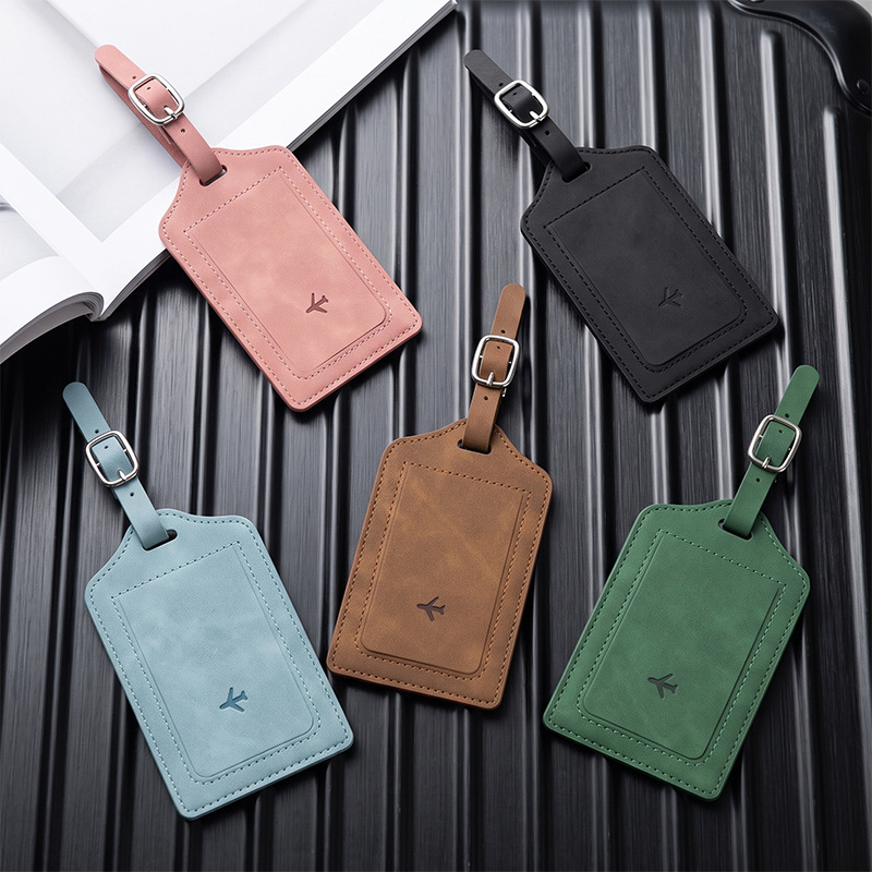 1 Stück PU-Leder Gepäckanhänge – Travel Accessories Bag For Men Bewertung und Preis