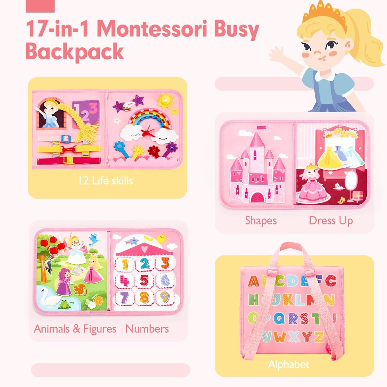 Kleinkind Beschäftigt Bord Spi – Travel Accessories For Baby Bewertung und Preis