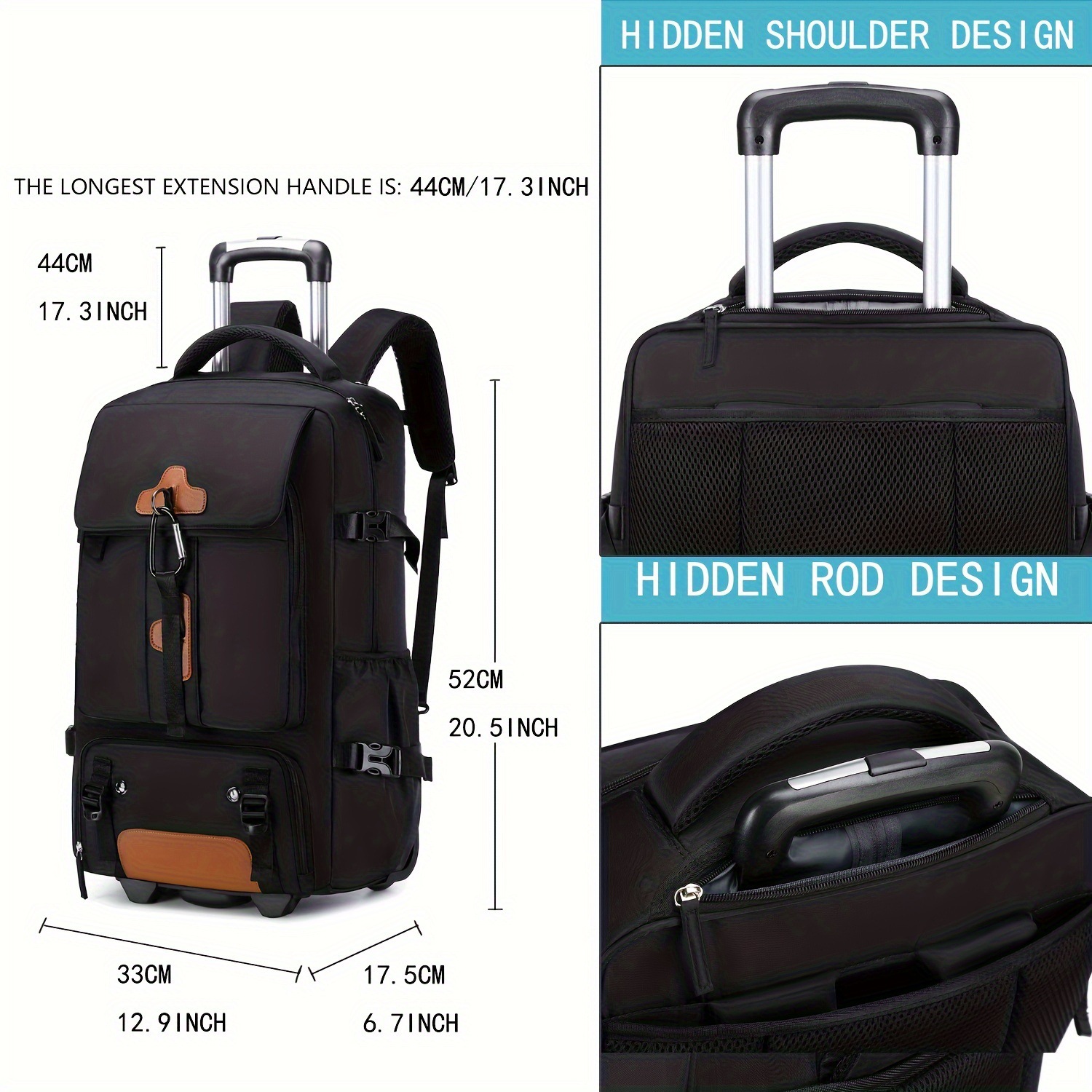 Rollrucksack, großer Reiseruck – Travel Accessories Bag For Men Bewertung und Preis