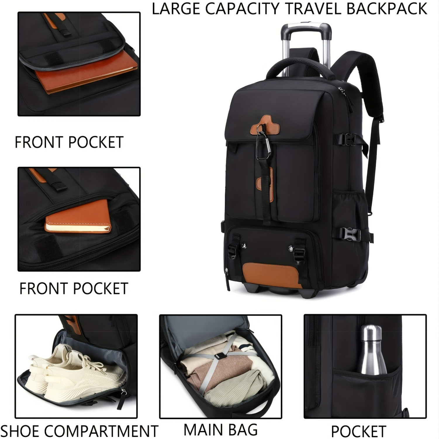 Rollrucksack, großer Reiseruck – Travel Accessories Bag For Men Bewertung und Preis
