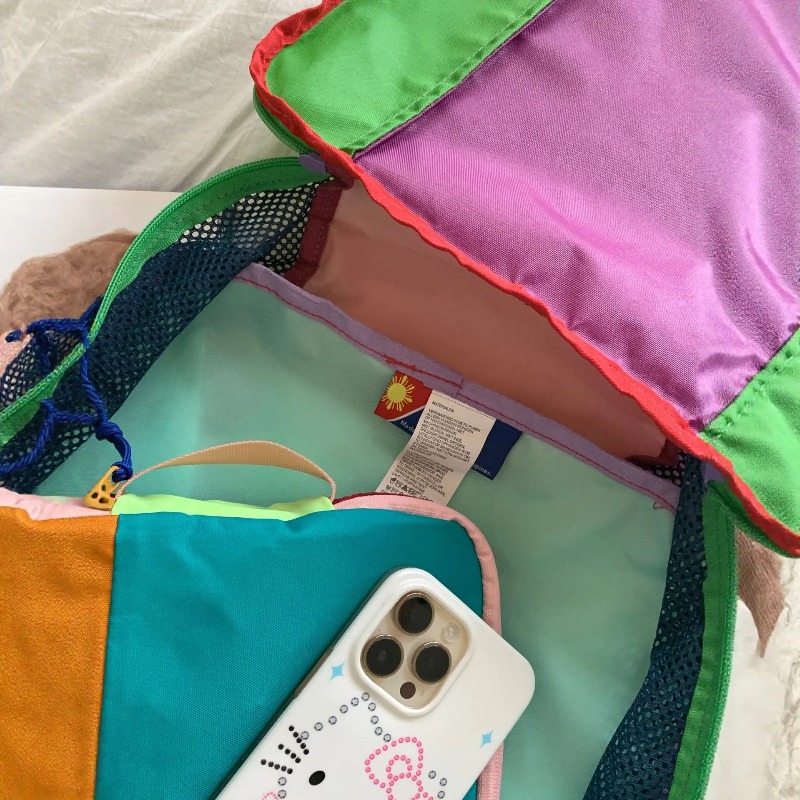 Mehrfarbige Patchwork-Reise-To – Travel Accessories Kit Bag Bewertung und Preis