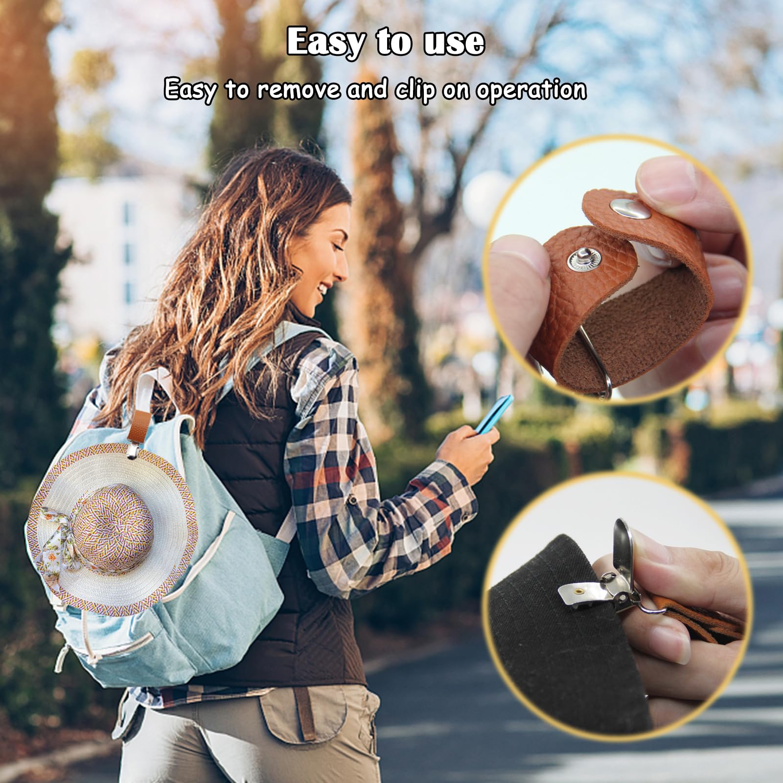 PU-Leder Hutclip für Reisen zu – Travel Accessories Bag For Men Bewertung und Preis