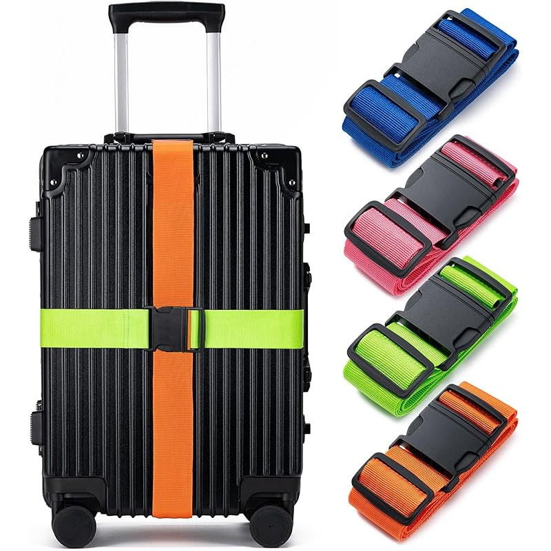 4-teiliges Gepäckgurt-Set, Gep – Travel Accessories Kit Bag Bewertung und Preis
