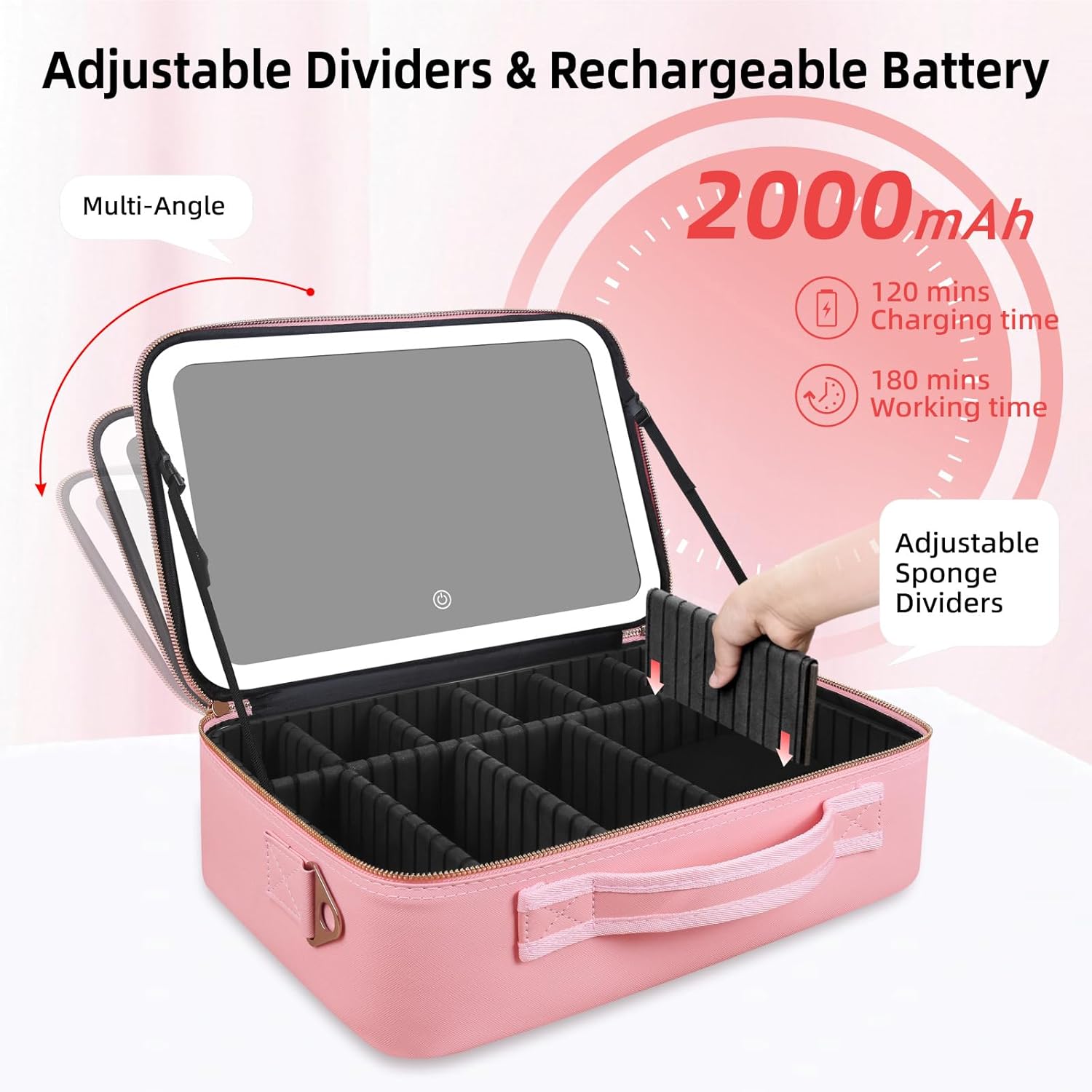 Große Kosmetiktasche 15''X11'' – Travel Accessories Case Bewertung und Preis
